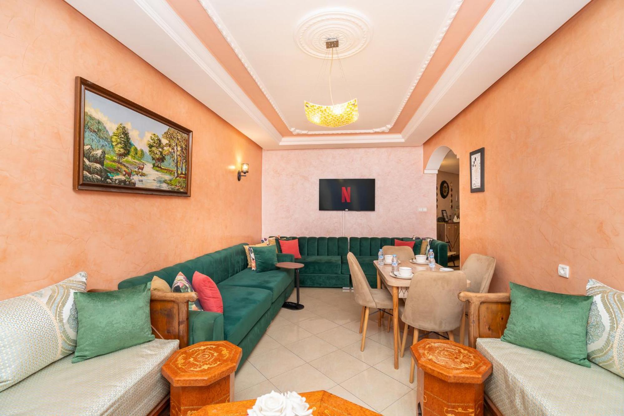Appartement 2 Chambres Pres De La Corniche Tanger Extérieur photo