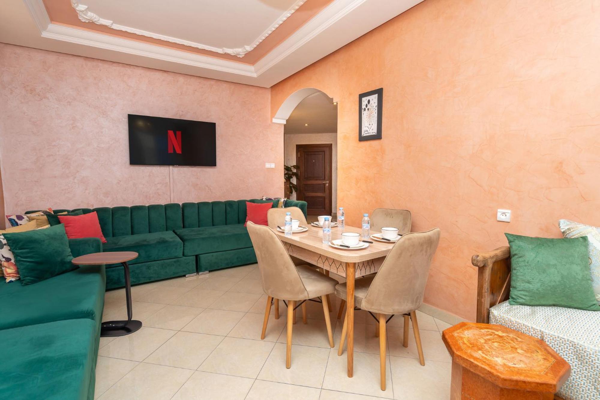 Appartement 2 Chambres Pres De La Corniche Tanger Extérieur photo
