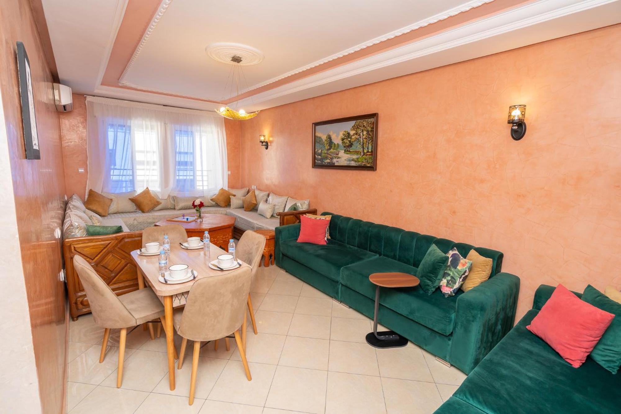 Appartement 2 Chambres Pres De La Corniche Tanger Extérieur photo