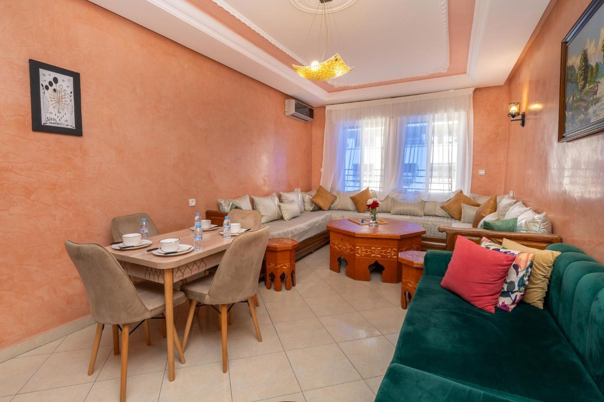 Appartement 2 Chambres Pres De La Corniche Tanger Extérieur photo
